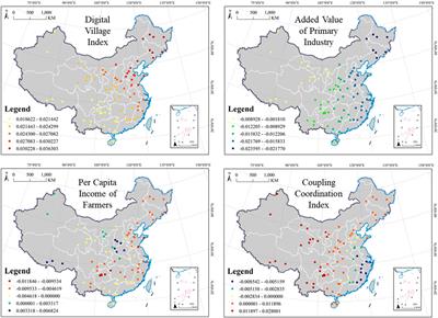 Evaluation, mechanism and policy implications of the symbiotic relationship among rural digitization, agricultural development and farmer enrichment: evidence from digital village pilots in China